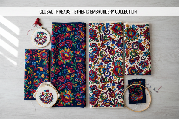 Embroidered Fabric