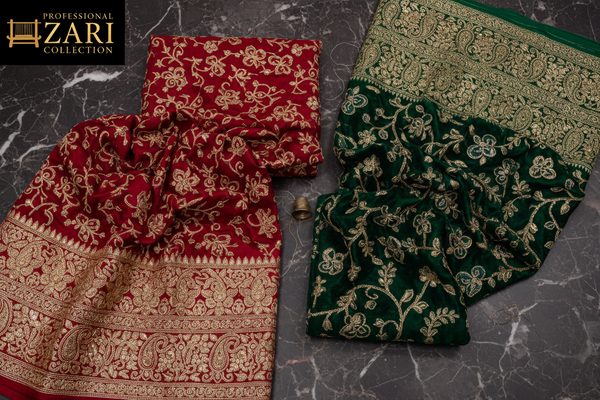 Zari Work Fabric