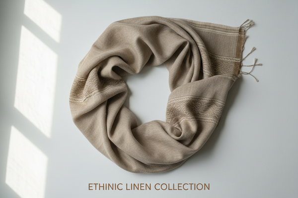 Linen Saree