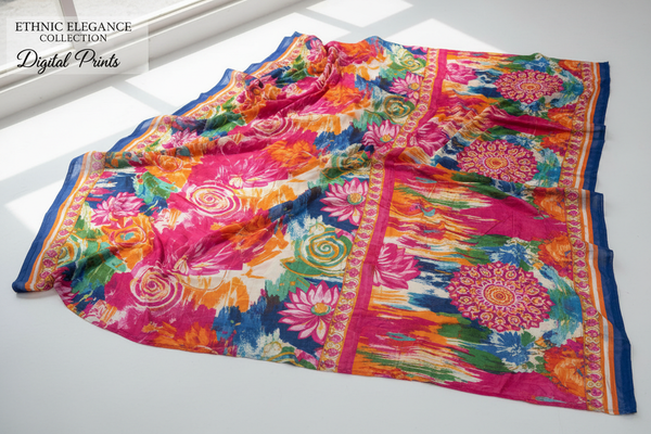 Printed Saree